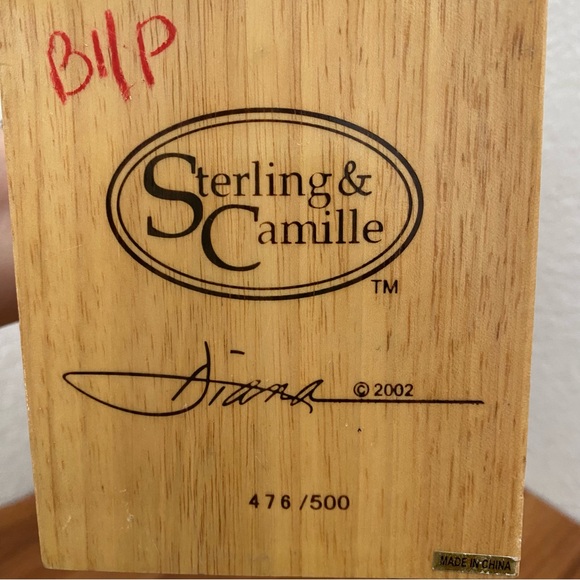 2002 STERLING & CAMILLE University Of Arkansas Razorbacks Basketball Nutcracker - Picture 12 of 15